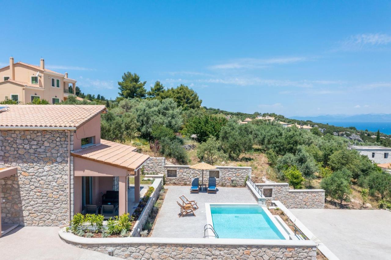 31 Blue Ionian Villas Apolpaina Екстер'єр фото