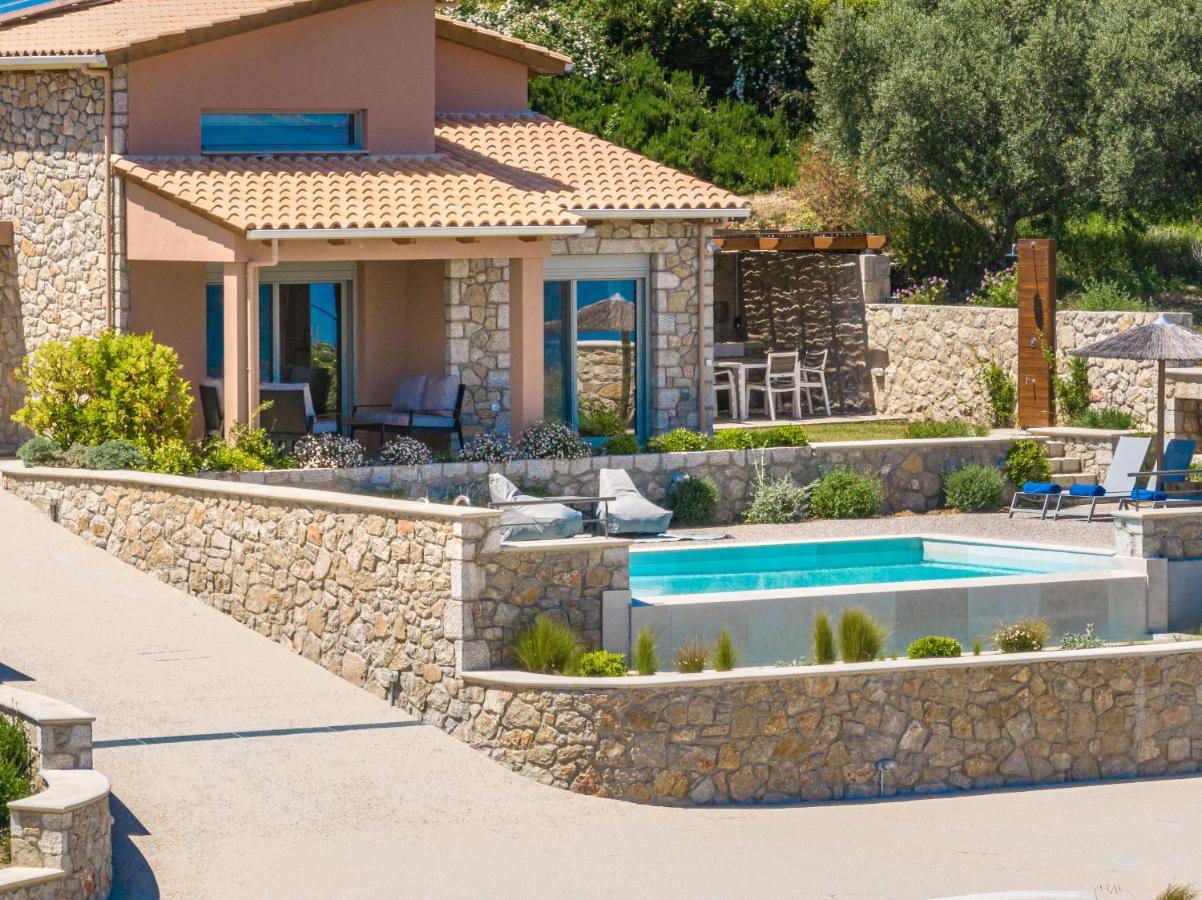 31 Blue Ionian Villas Apolpaina Екстер'єр фото
